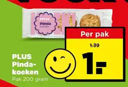 PLUS Plus pinda-koeke aanbieding
