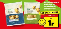 PLUS Biologisch plus aardappelen aanbieding