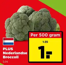 PLUS Plus nederlandse broccoli aanbieding
