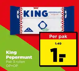 PLUS King pepermunt aanbieding