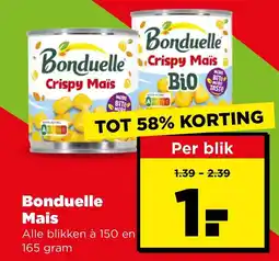 PLUS Bonduelle Mais aanbieding