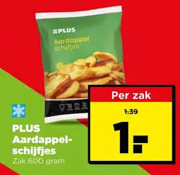 PLUS Plus aardappel-schijfjes aanbieding