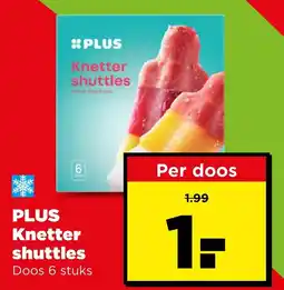 PLUS Plus knetter shuttles aanbieding