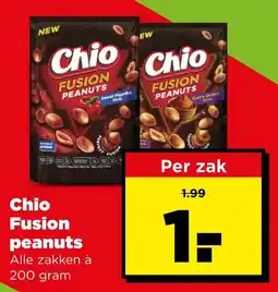 PLUS Chio Fusion peanuts aanbieding