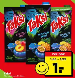 PLUS Taksi aanbieding