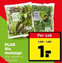 PLUS Plus sla melange aanbieding