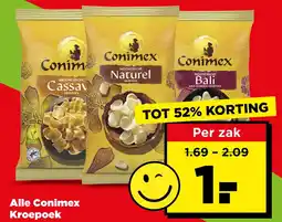 PLUS Alle conimex kroepoek aanbieding