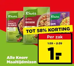 PLUS Alle knorr maaltijdmixen aanbieding