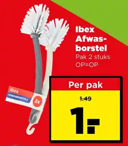 PLUS Ibex afwasborstel aanbieding