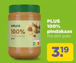 PLUS Plus pindakaas aanbieding