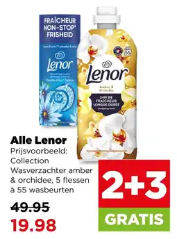PLUS Alle lenor wasverzachter aanbieding