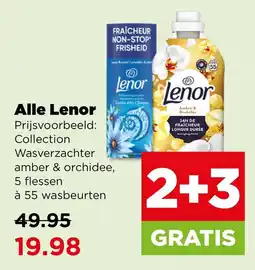 PLUS Alle lenor wasverzachter aanbieding