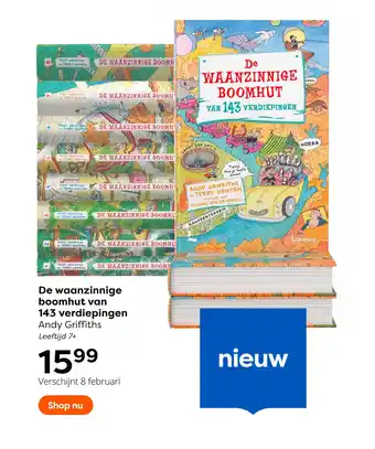 The Read Shop De waanzinnige boomhut van 143 verdiepingen aanbieding