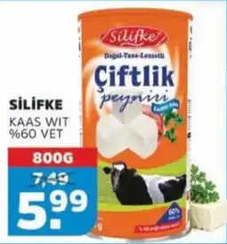 Sahan Supermarkten Silifke kaas wit aanbieding