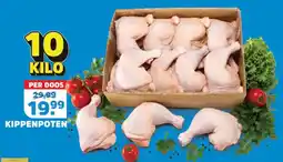 Sahan Supermarkten kippenpoten aanbieding