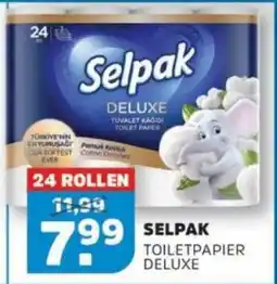 Sahan Supermarkten selpak toilet papier deluxe aanbieding