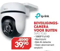 Vobis tp-link beveiligings-camera voor buiten tapo tc40 aanbieding