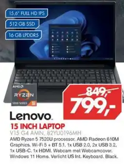 Vobis Lenovo 15 inch laptop aanbieding