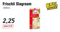 Budget Food Frischli Slagroom aanbieding