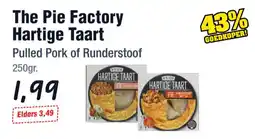 Budget Food The Pie Factory Hartige Taart aanbieding