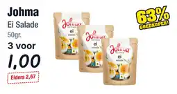 Budget Food Johma Ei salade aanbieding