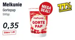 Budget Food Melkunie Gortepap aanbieding