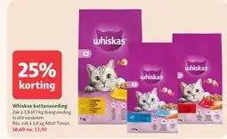 Maxi Zoo Whiskas kattenvoeding aanbieding