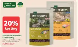 Maxi Zoo Real Nature Wilderness kattenvoeding aanbieding