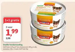 Maxi Zoo Smolke hondenvoeding aanbieding