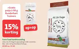 Maxi Zoo Farm Food hondenvoeding aanbieding