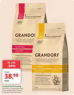 Maxi Zoo Grandorf kattenvoeding aanbieding