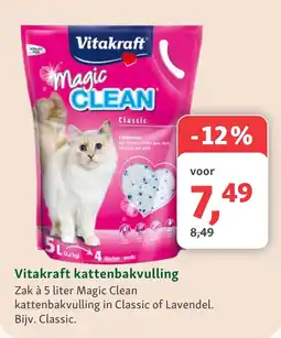 Maxi Zoo Vitakraft kattenbakvulling aanbieding