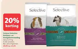 Maxi Zoo Science Selective konijnen- en knaagdierenvoeding aanbieding