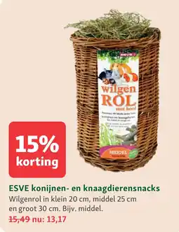 Maxi Zoo ESVE konijnen- en knaagdierensnacks aanbieding