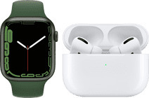Apple Watch Series 7 4G 41mm Groen Aluminium Groene Sportband + Apple Usb C  Oplader 20W aanbieding bij Coolblue