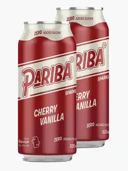 Flink Pariba Cherry Vanilla 32cl 2x aanbieding