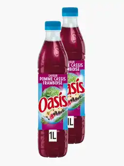 Flink Oasis - Appel Cassis 1L 2x aanbieding