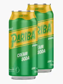 Flink Pariba Cream Soda 32cl 2x aanbieding