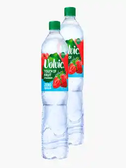 Flink Volvic Touch of Fruit Strawberry 1,5L 2x aanbieding