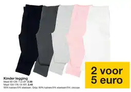 Zeeman Kinder legging aanbieding