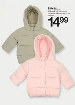 Zeeman Baby jas aanbieding