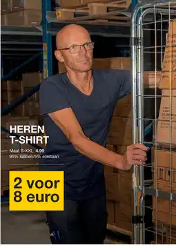 Zeeman heren t-shirt aanbieding