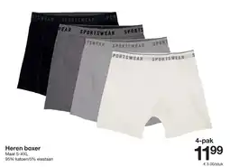 Zeeman Sportswea heren boxer aanbieding