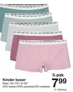 Zeeman Kinder boxer aanbieding
