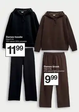 Zeeman Dames hoodie aanbieding