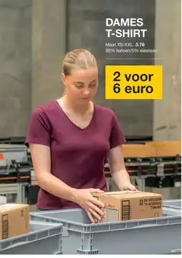 Zeeman Dames t-shirt aanbieding
