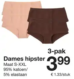 Zeeman Dames hipster aanbieding