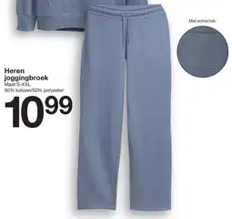 Zeeman Heren joggingbroek aanbieding