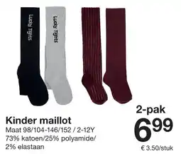 Zeeman Kinder maillot aanbieding