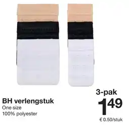 Zeeman BH verlengstuk aanbieding